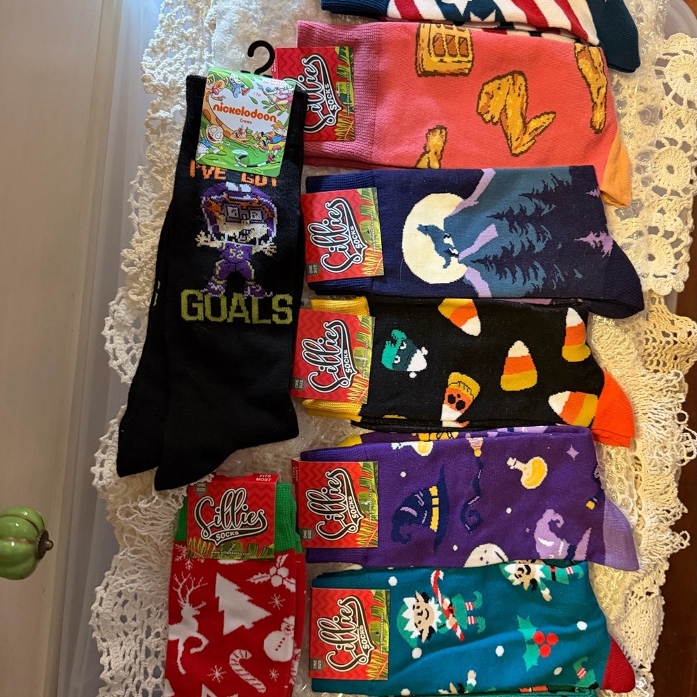 Nickelodeon and Sillies Sox Fun and Festive Socks Collection